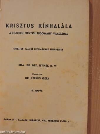 Krisztus kínhalála