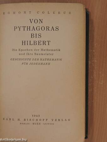 Von Pythagoras bis Hilbert