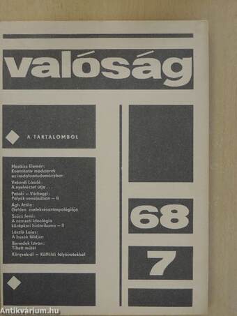 Valóság 1968. július