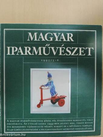 Magyar Iparművészet 1995/5-6.