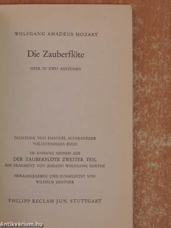 Die Zauberflöte