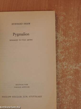 Pygmalion