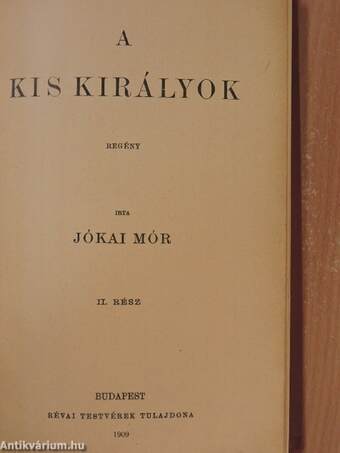 A kis királyok I-II.