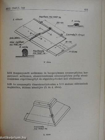 Épületbádogos szerkezetek I. (töredék)