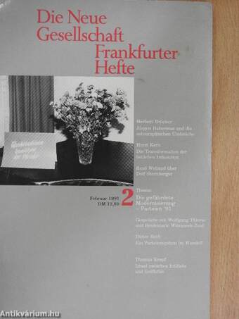 Die Neue Gesellschaft/Frankfurter Hefte 2/1991