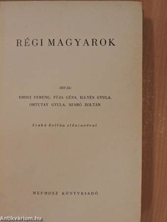 Régi magyarok