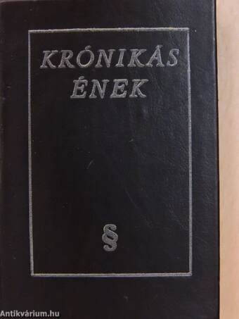 Krónikás ének (minikönyv)