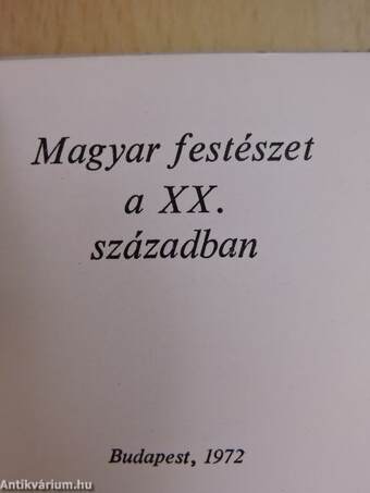 Magyar festészet a XX. században (minikönyv)