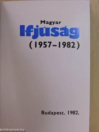 Magyar Ifjúság 1957-1982 (minikönyv)