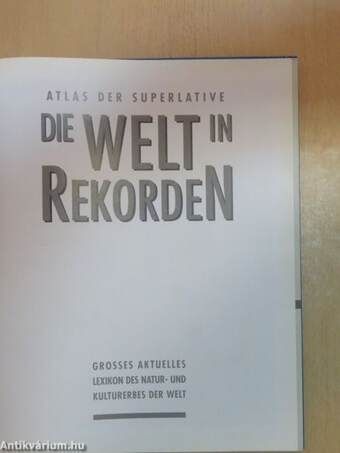 Die Welt in Rekorden