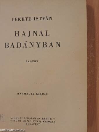 Hajnal Badányban