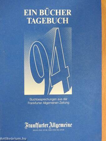 Ein Bücher Tagebuch 1994