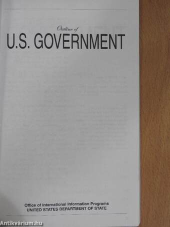 Outline of U. S. Government