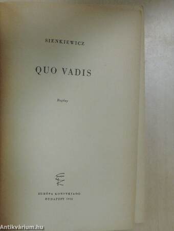 Quo vadis