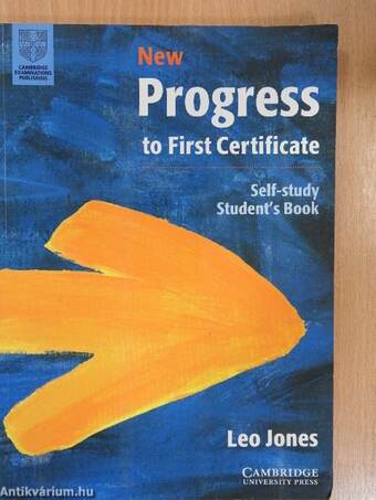 New Progress to First Certificate - Self-study Student's Book