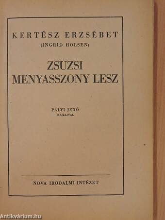 Zsuzsi menyasszony lesz