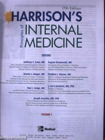 Harrison's Principles of Internal Medicine 1-2.