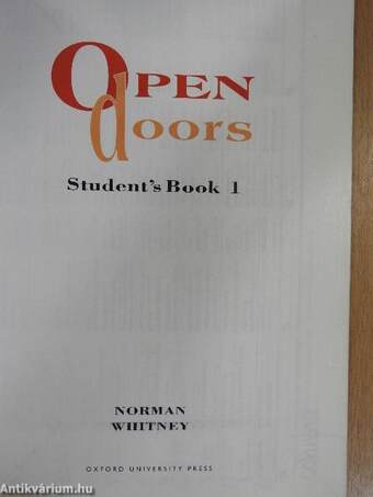 Open Doors 1. - Student's book