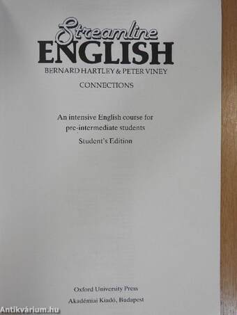 Streamline English Connections - Student's Book