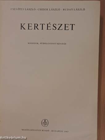 Kertészet