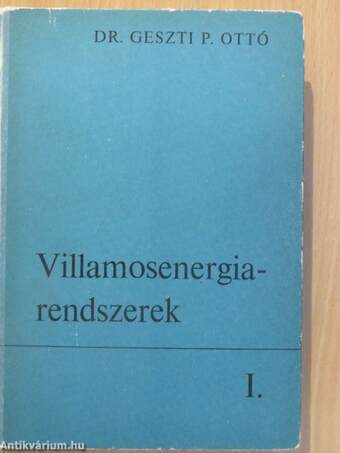 Villamosenergia-rendszerek I.