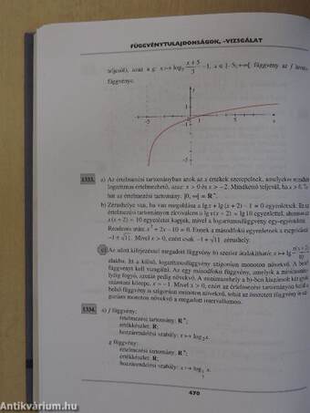 Matematika megoldások I.