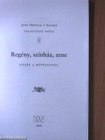 Regény, színház, zene