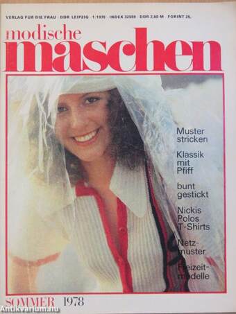 Modische maschen Sommer 1978