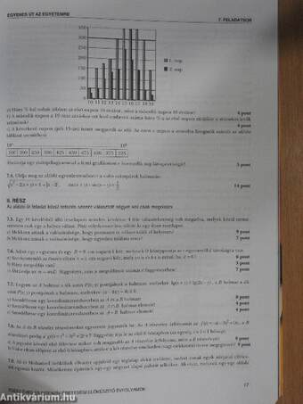 A kétszintű matematika érettségi próbaérettségi nagykönyve