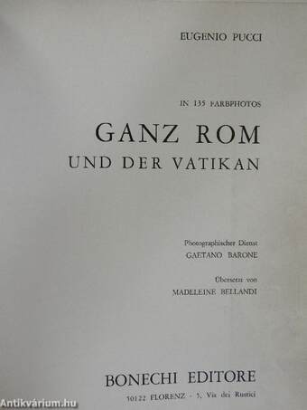 Ganz Rom und der Vatikan