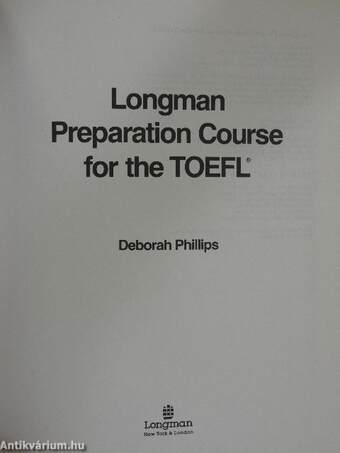 Longman Preparation Course for the TOEFL