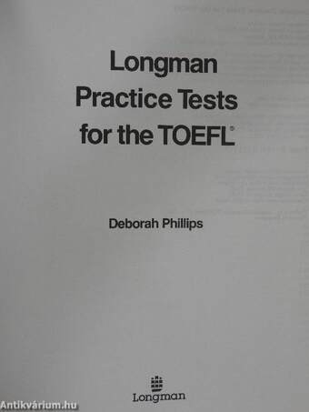 Longman Practice Tests for the TOEFL