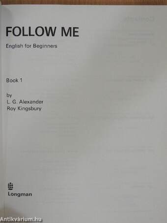 Follow Me - Students' Book 1.