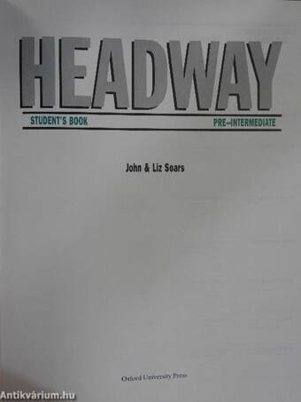 Headway - Pre-Intermediate - Student's Book