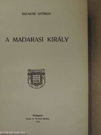 A madarasi király