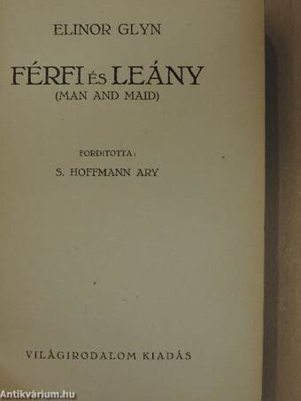 Férfi és leány