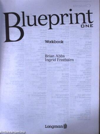 Blueprint One - Workbook 