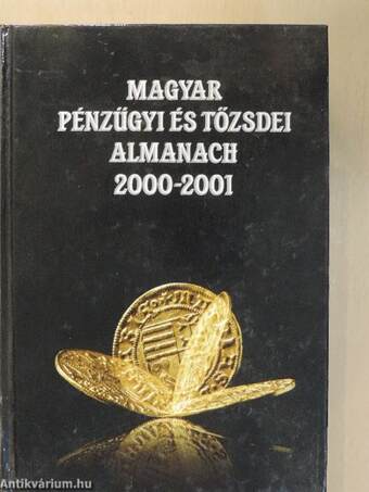 Magyar pénzügyi és tőzsdei almanach 2000-2001 I. (töredék)