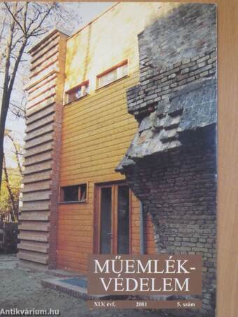 Műemlékvédelem 2001/5.