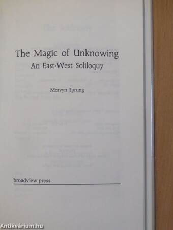 The Magic of Unknowing