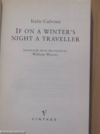 If On a Winter's Night a Traveller