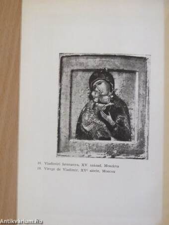 A Vladimiri Istenszülő ikon XV. századi másolata Székesfehérvárt