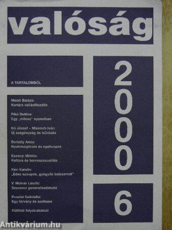 Valóság 2000. június