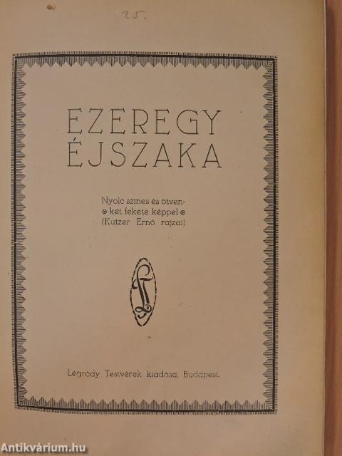 Ezeregy éjszaka