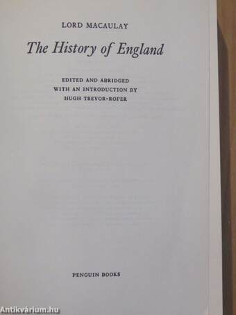 The History of England