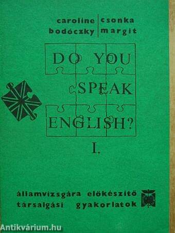 Do you speak English? I. (töredék)