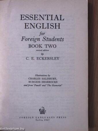 Essential English for Foreign Students Book 2.