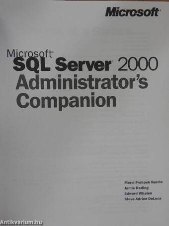 Microsoft SQL Server 2000