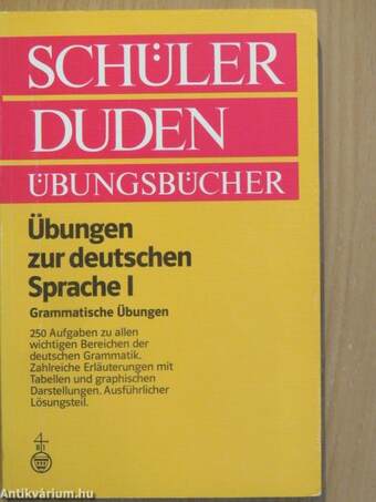 Übungen zur deutschen Sprache I.