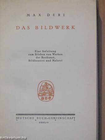 Das Bildwerk